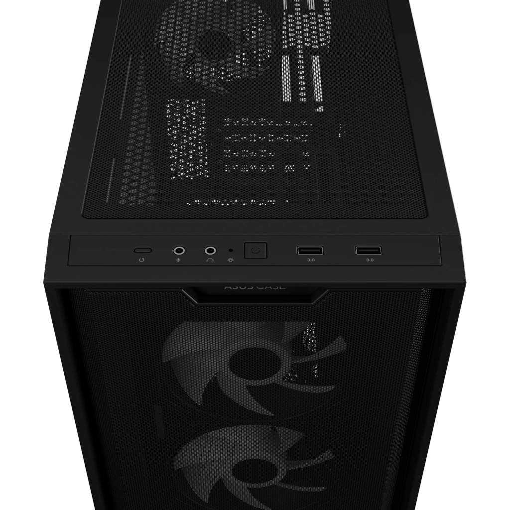 Корпус ASUS A21 Plus Black Tempered Glass (90DC00H0-B19000) - зображення 11