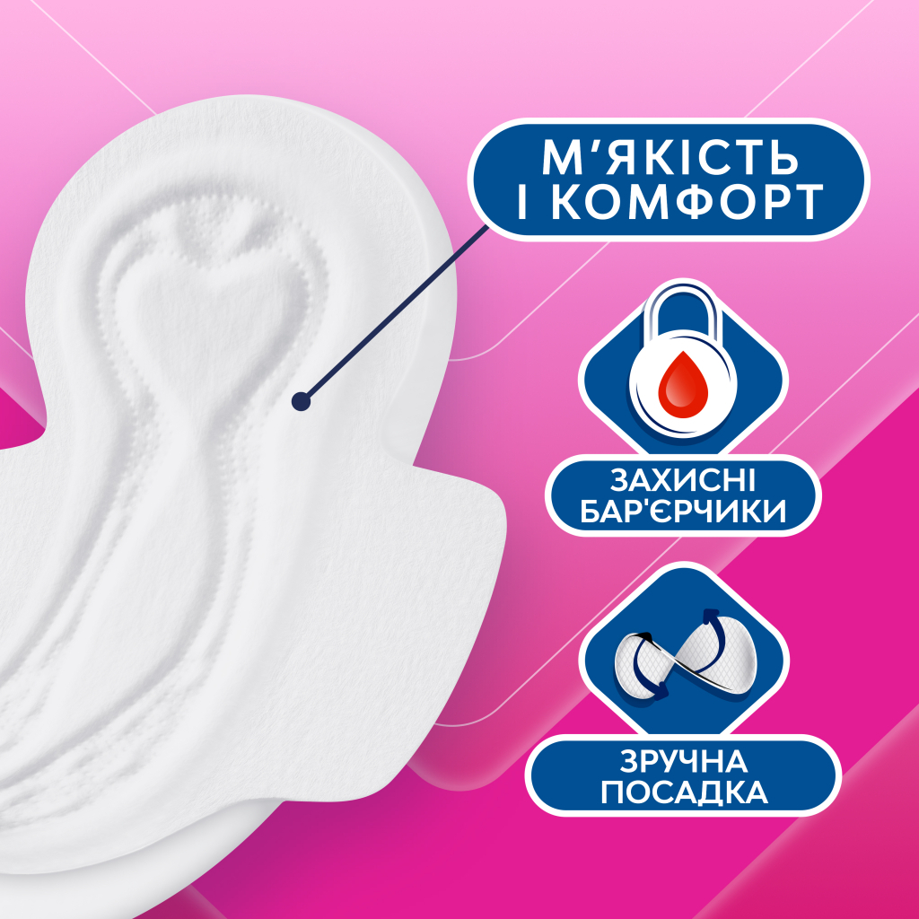 Гігієнічні прокладки Libresse Maxi Normal Wing 10 шт (7310790088137) - зображення 4