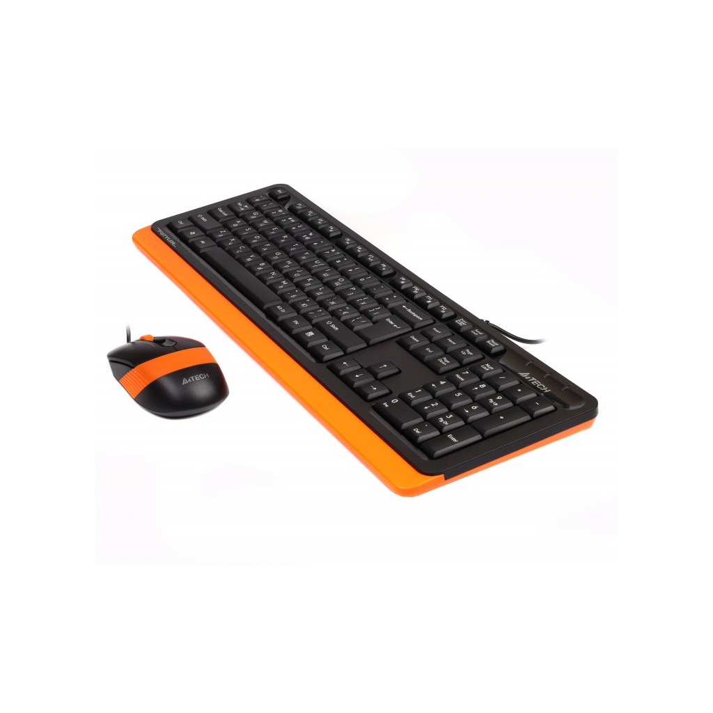 Комплект A4Tech F1010 Orange (4711421943093) - изображение 3