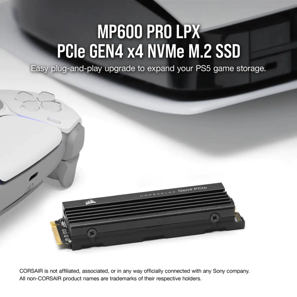 Накопичувач SSD M.2 2280 2TB MP600PRO LPX Corsair (CSSD-F2000GBMP600PLP) - изображение 9
