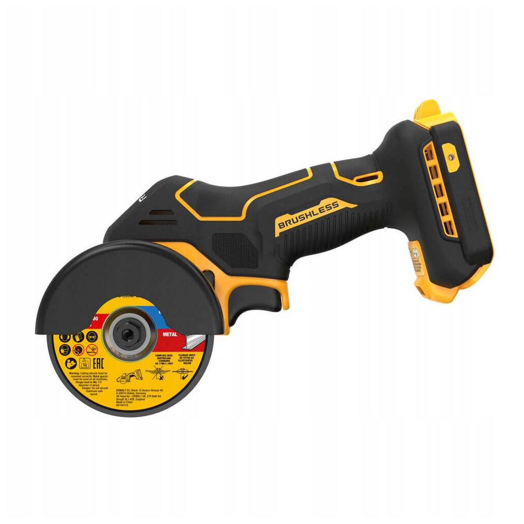 Дискова пила DeWALT 18В XR Li-lon, диск 76х10 мм, 0.94 кг (без АКБ та ЗП) (DCS438N) - зображення 1
