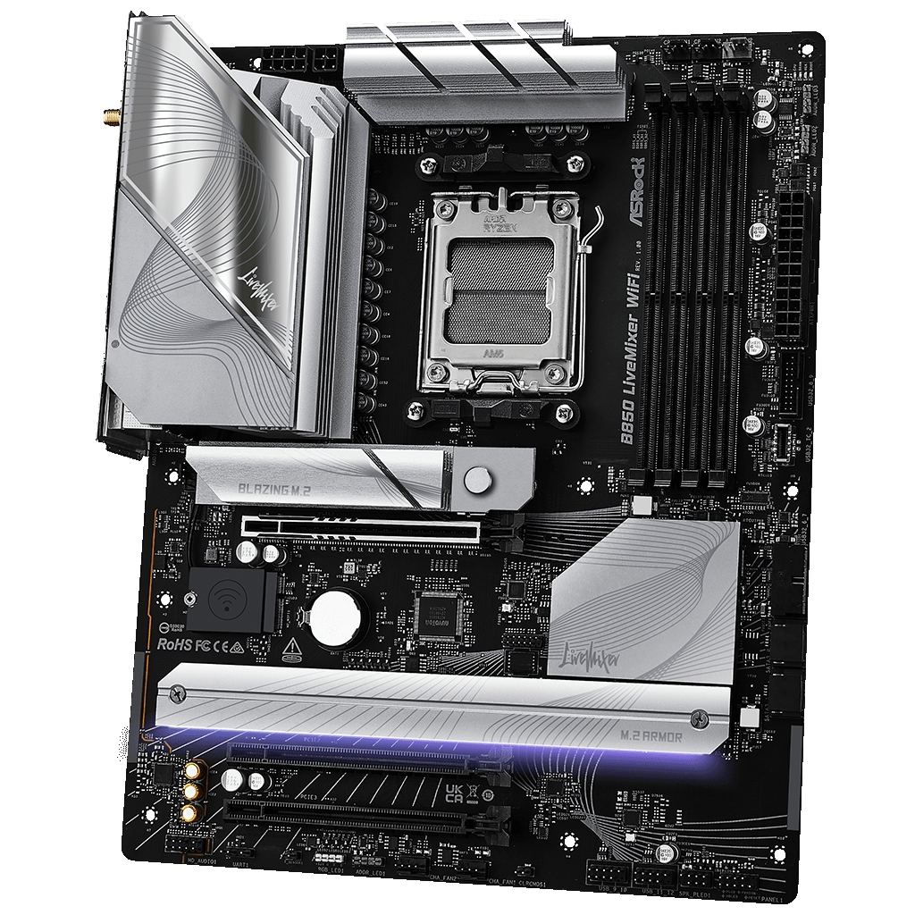 Материнська плата ASRock B850 LIVEMIXER WIFI - зображення 5