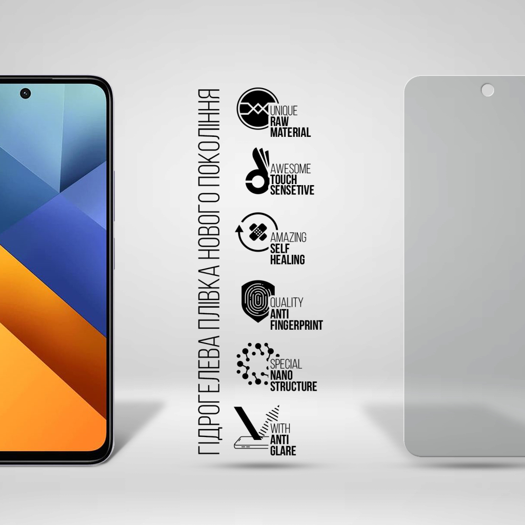 Плівка захисна Armorstandart Matte Xiaomi Poco M6 4G (ARM80048) - зображення 2