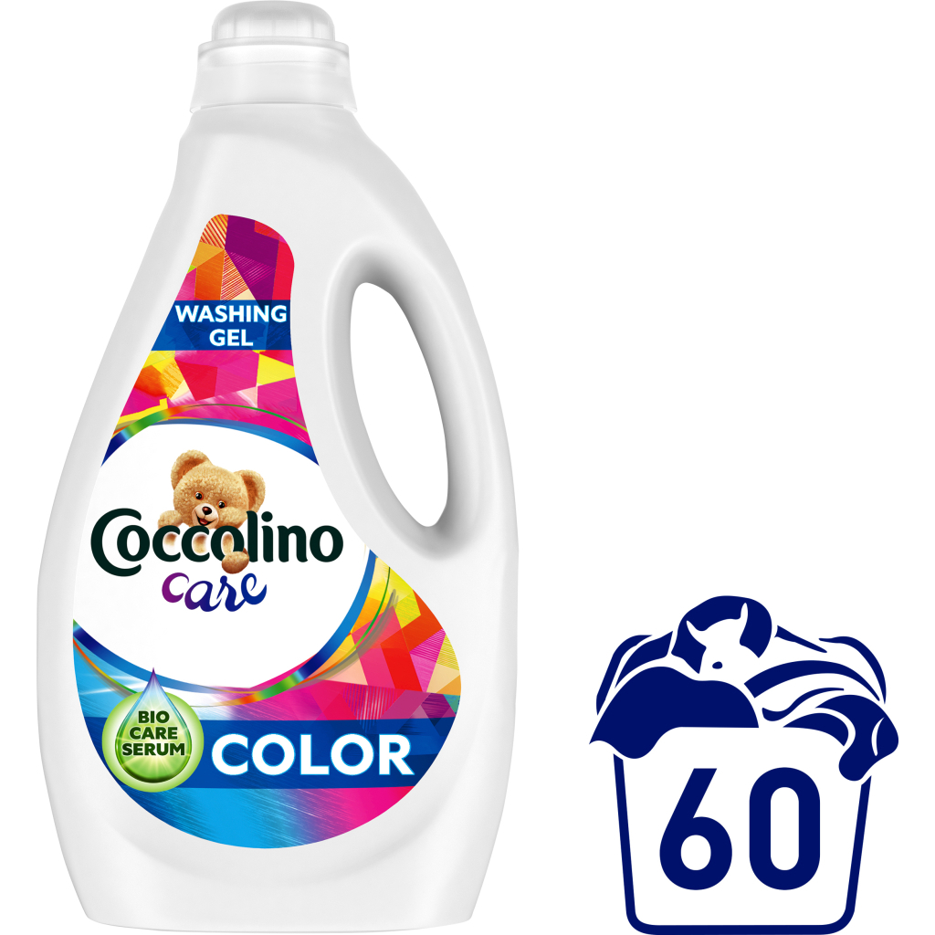 Гель для прання Coccolino Care для кольорових речей 2.4 л (8710847872365) - зображення 2