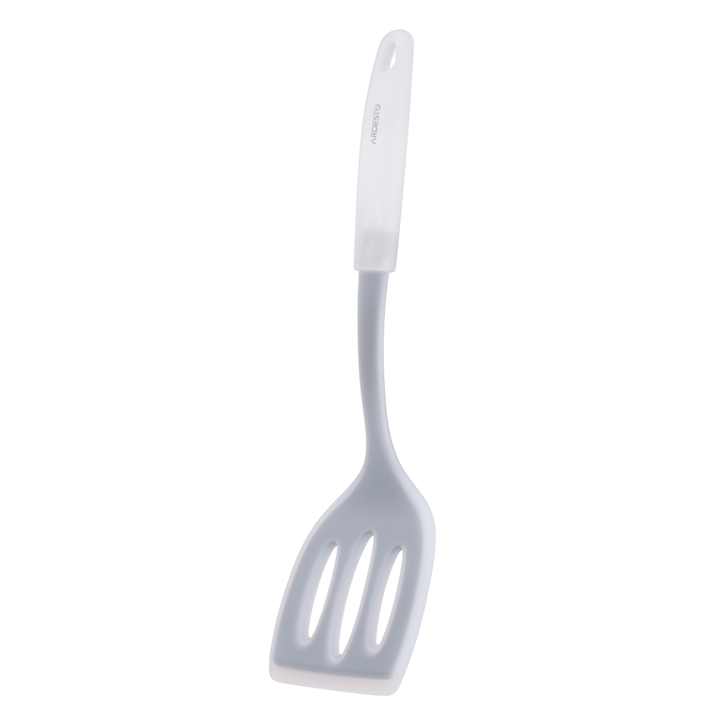 Лопатка кухонна Ardesto Fresh, 33см, силікон, пластик, сіра (AR1652G) - зображення 2