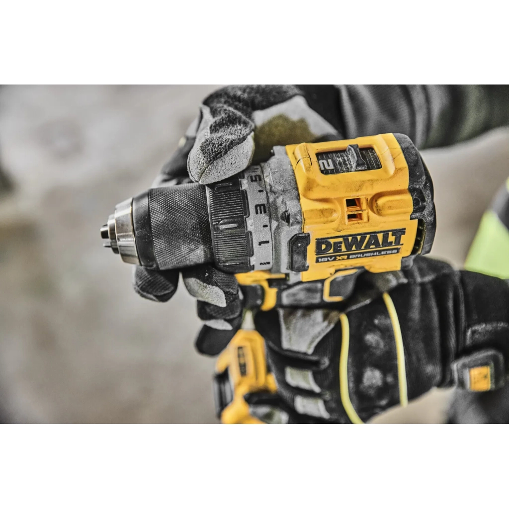 Шуруповерт DeWALT XR Li-Ion PowerStack 18V 2x1.7 Аг, 90 Нм, 0-650/0-2000 об/хв (DCD800E2T) - зображення 8