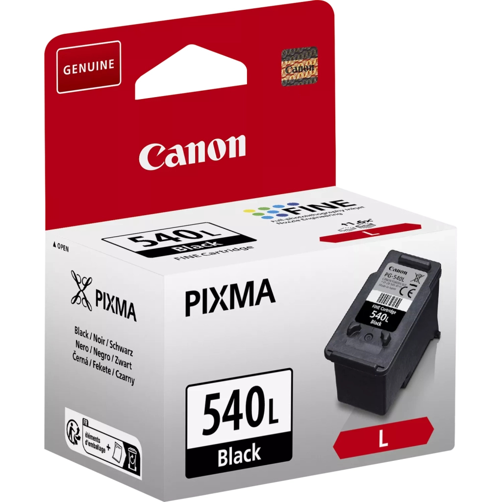 Картридж Canon PG-540 L Black 11 ml, 300ст. (5224B001) - изображение 3