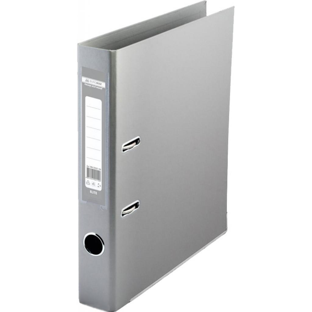 Папка - реєстратор Buromax А4 double sided, 70мм, PP, gray, built-up (BM.3001-09c) - зображення 1
