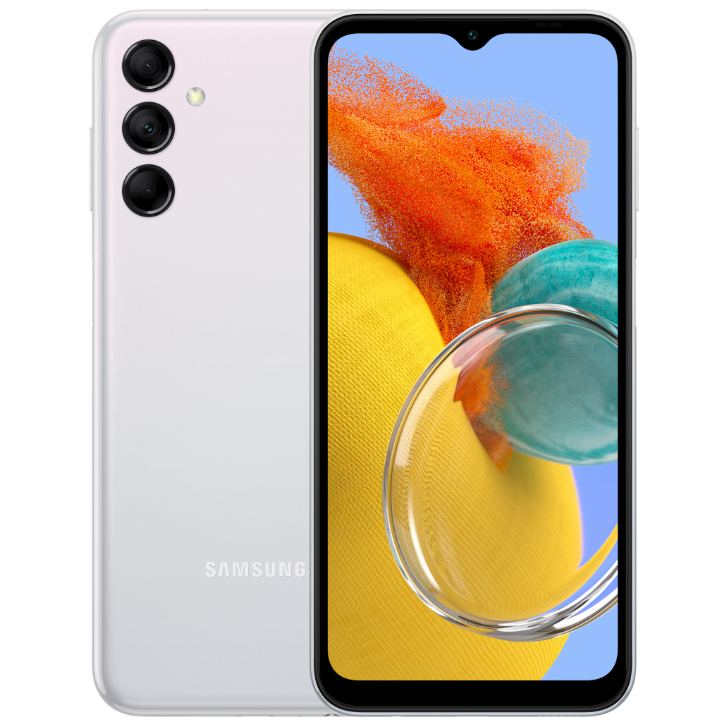 Мобільний телефон Samsung Galaxy M14 5G 4/64GB Silver (SM-M146BZSUSEK) - зображення 1