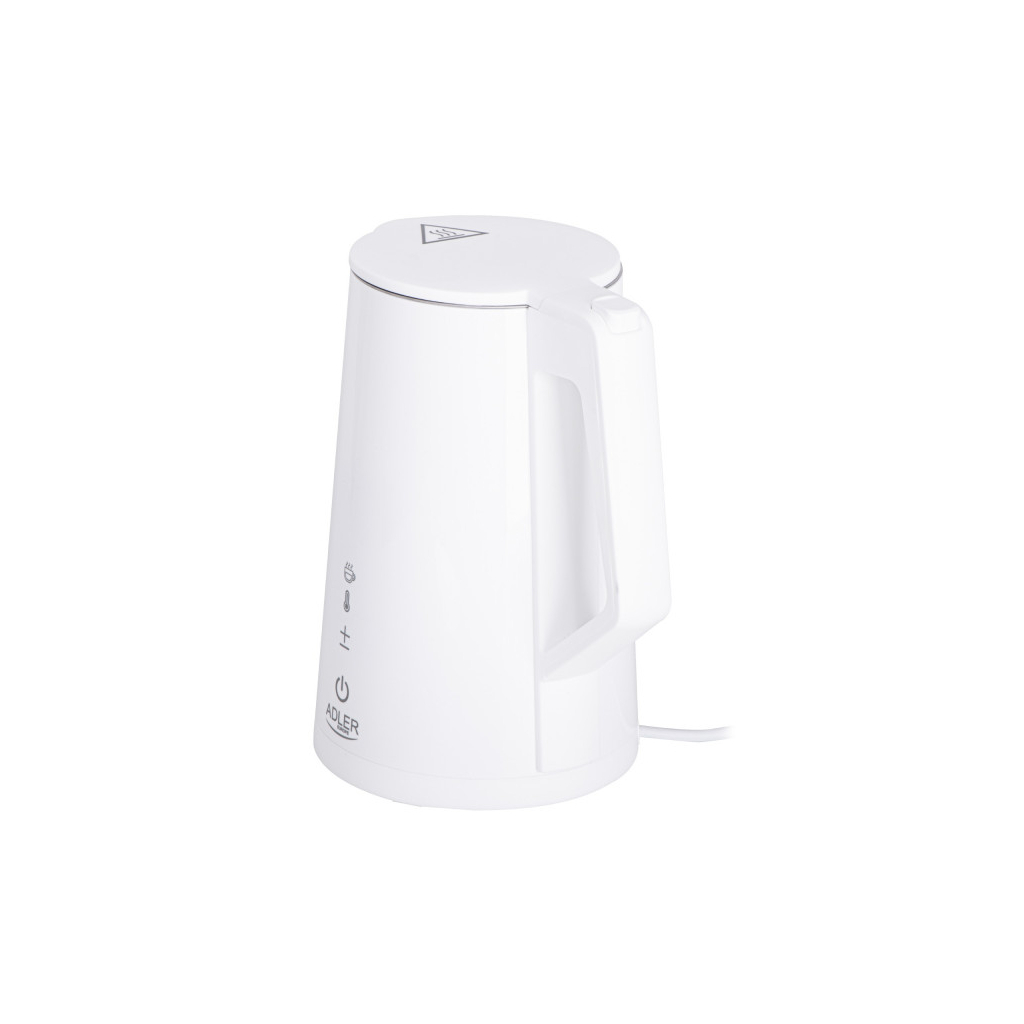 Електрочайник Adler AD 1345 white - зображення 3