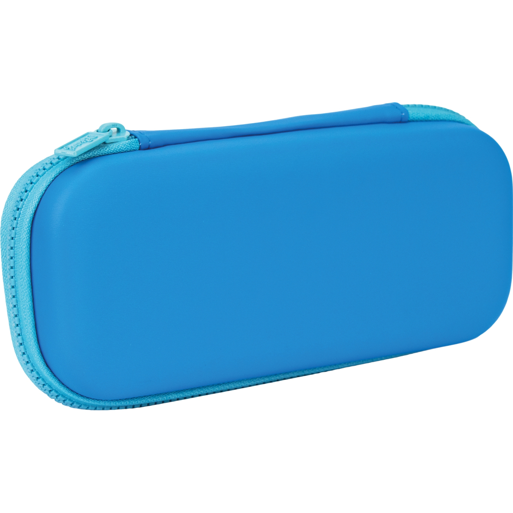 Пенал Cool For School з тисненням 1 відділення Блакитний (QT-5741-Blue) - зображення 2