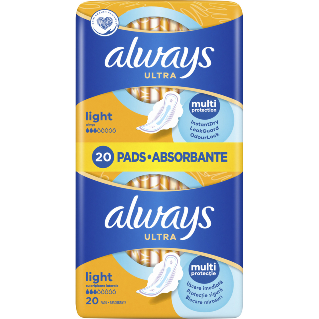 Гігієнічні прокладки Always Ultra Light 20 шт. (8700216022309) - зображення 2