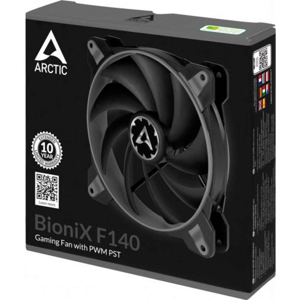 Кулер до корпусу Arctic BioniX F140 Grey (ACFAN00161A) - зображення 5