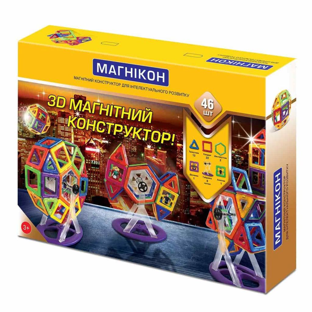 Конструктор Магнікон 46 деталей (MK-46) - зображення 1