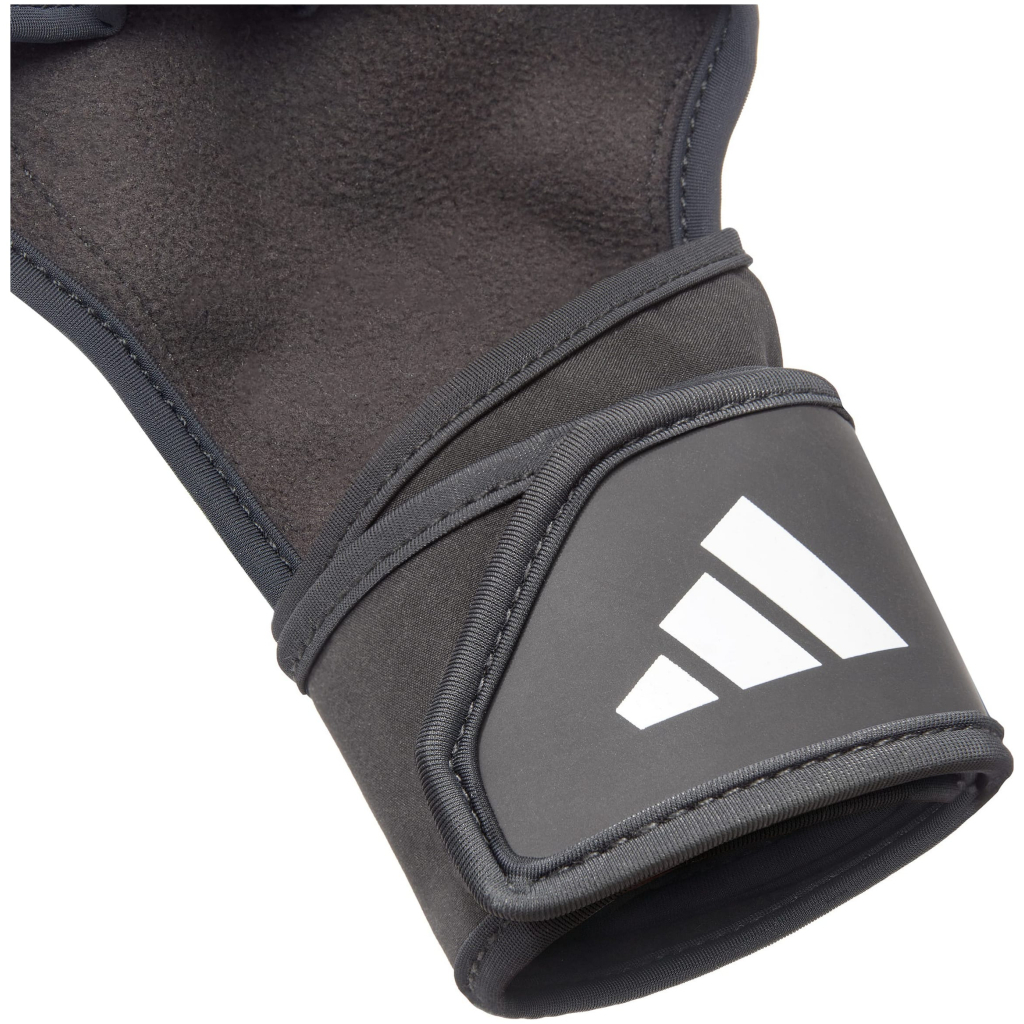 Рукавички для фітнесу Adidas Open Back Training Gloves ADGB-15062 чорний M (885652026253) - изображение 3