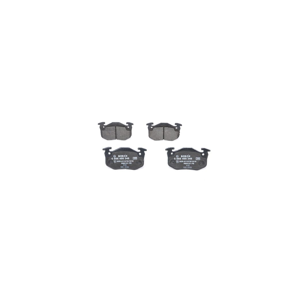 Гальмівні колодки Bosch 0 986 466 346 - зображення 2