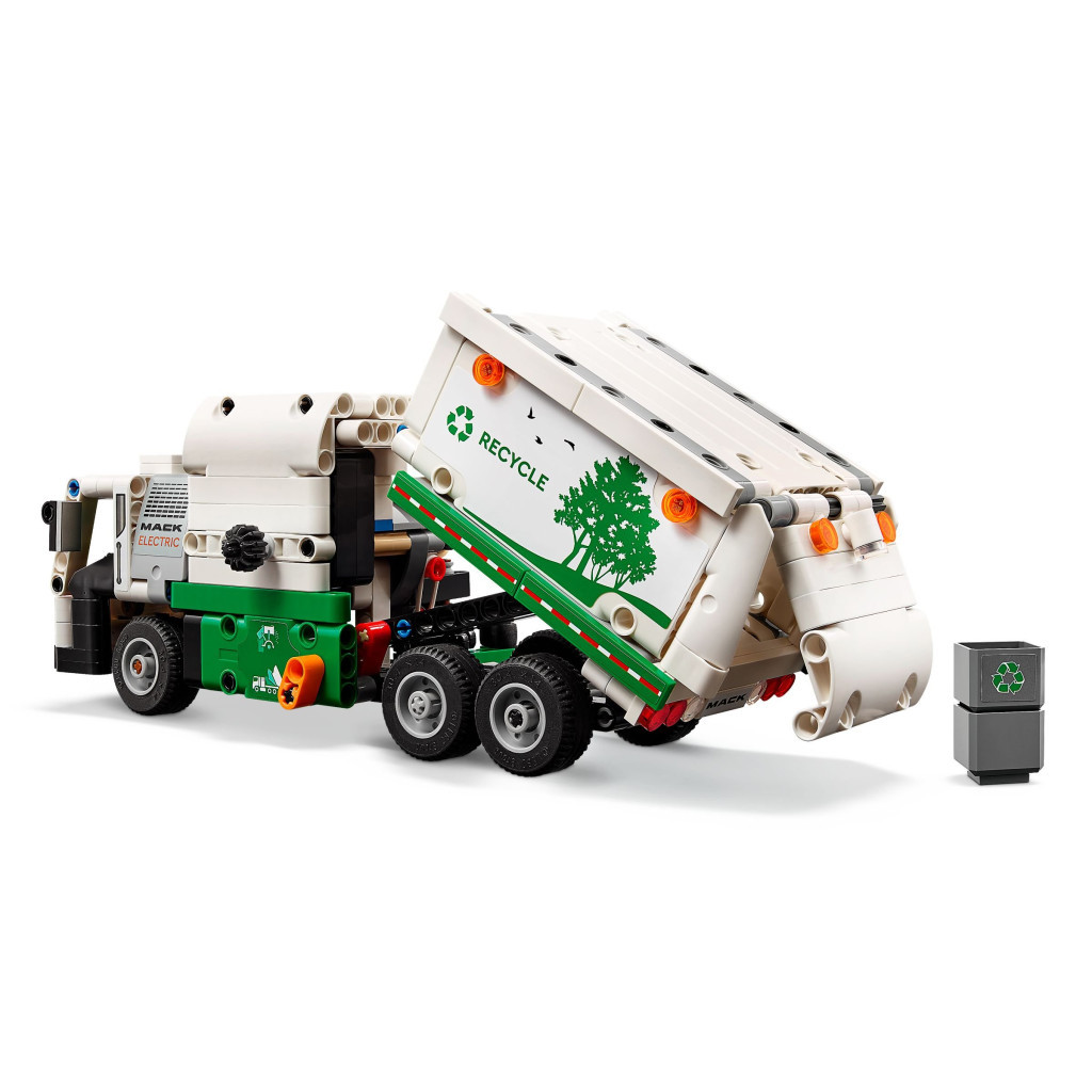Конструктор LEGO Technic Сміттєвоз Mack LR Electric 503 деталей (42167) - зображення 5