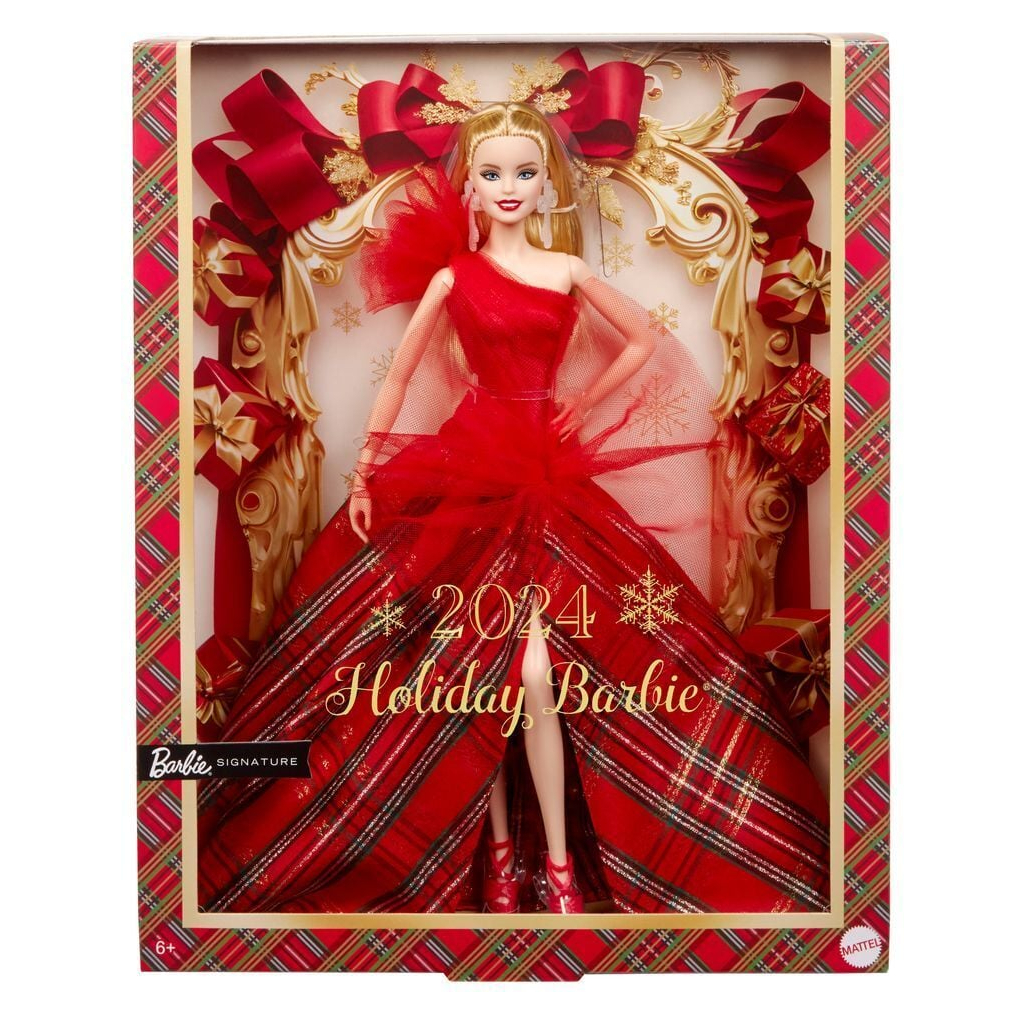 Лялька Barbie колекційна Святкова блондинка (HRM61) - зображення 7