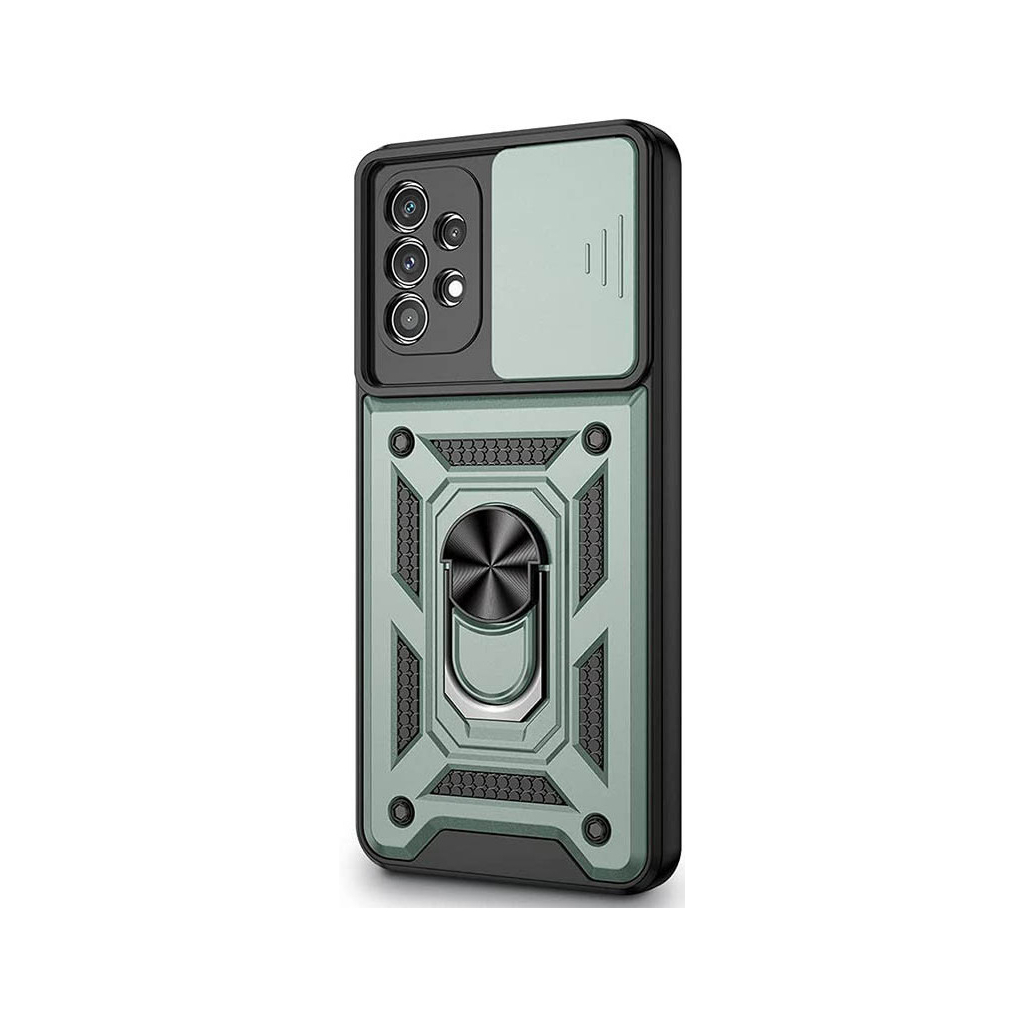 Чохол до мобільного телефона BeCover Military Samsung Galaxy A23 SM-A235 Dark Green (707376) - зображення 2
