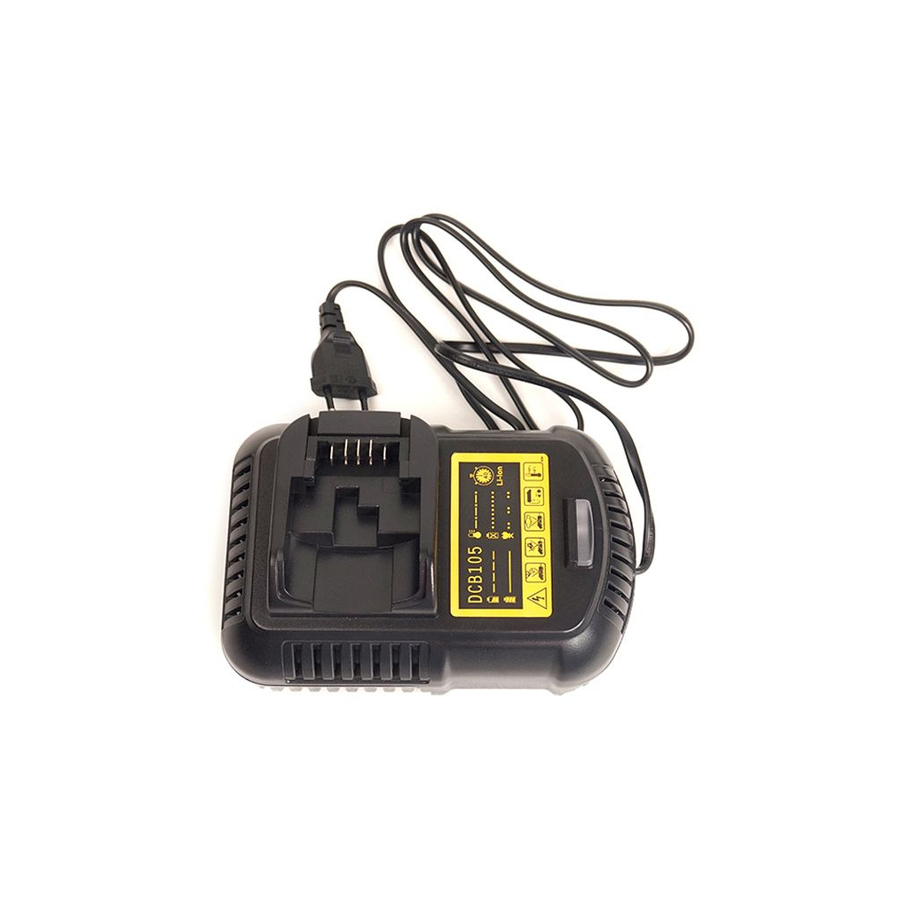 Зарядний пристрій для акумуляторів інструменту PowerPlant для DeWALT 10.8-18V (DEW-DCB112) (TB921188) - зображення 2