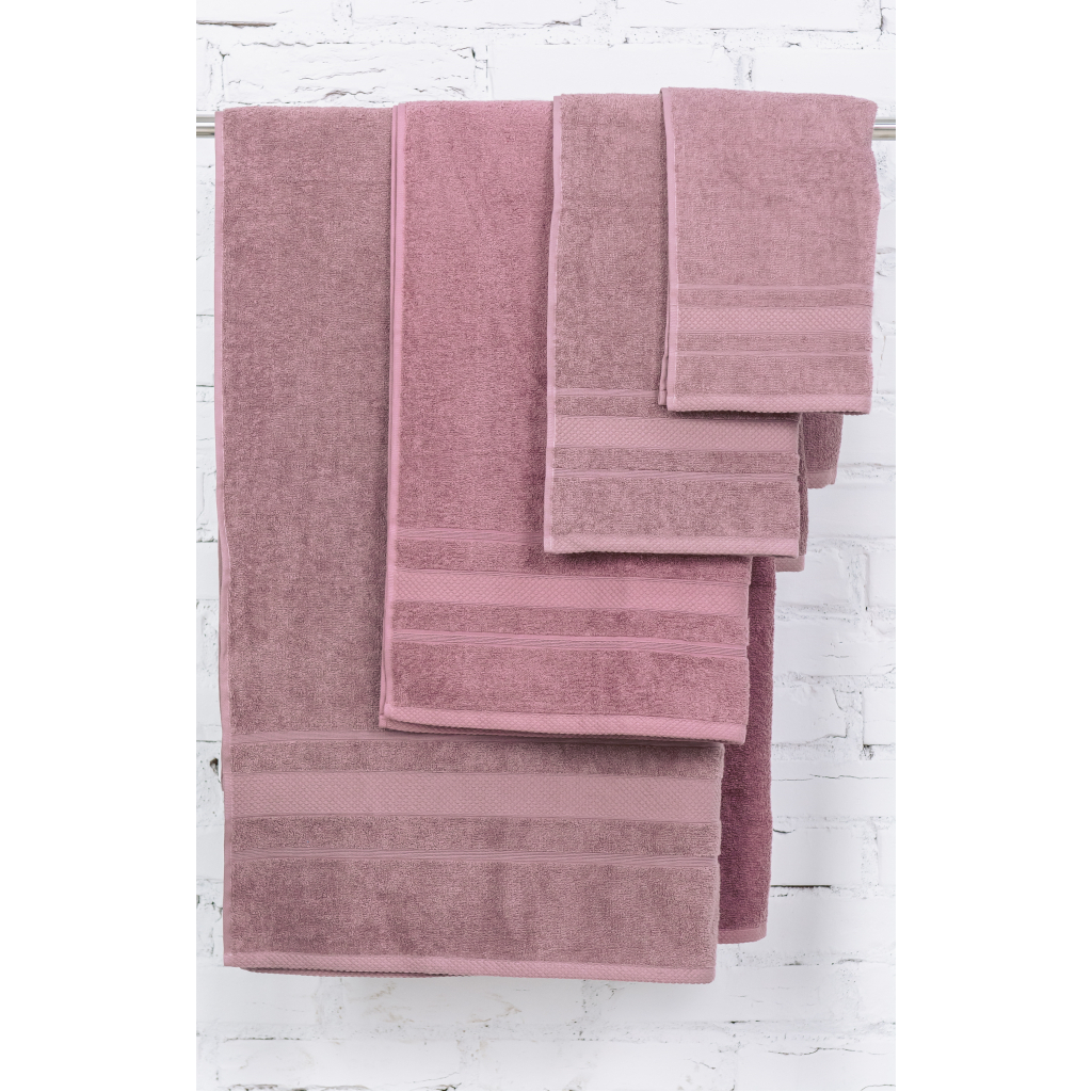 Рушник MirSon набір банних 5083 Elite SoftNess Violet 40х70, 50х90, 70х140, 100x150 (2200003183535) - зображення 3