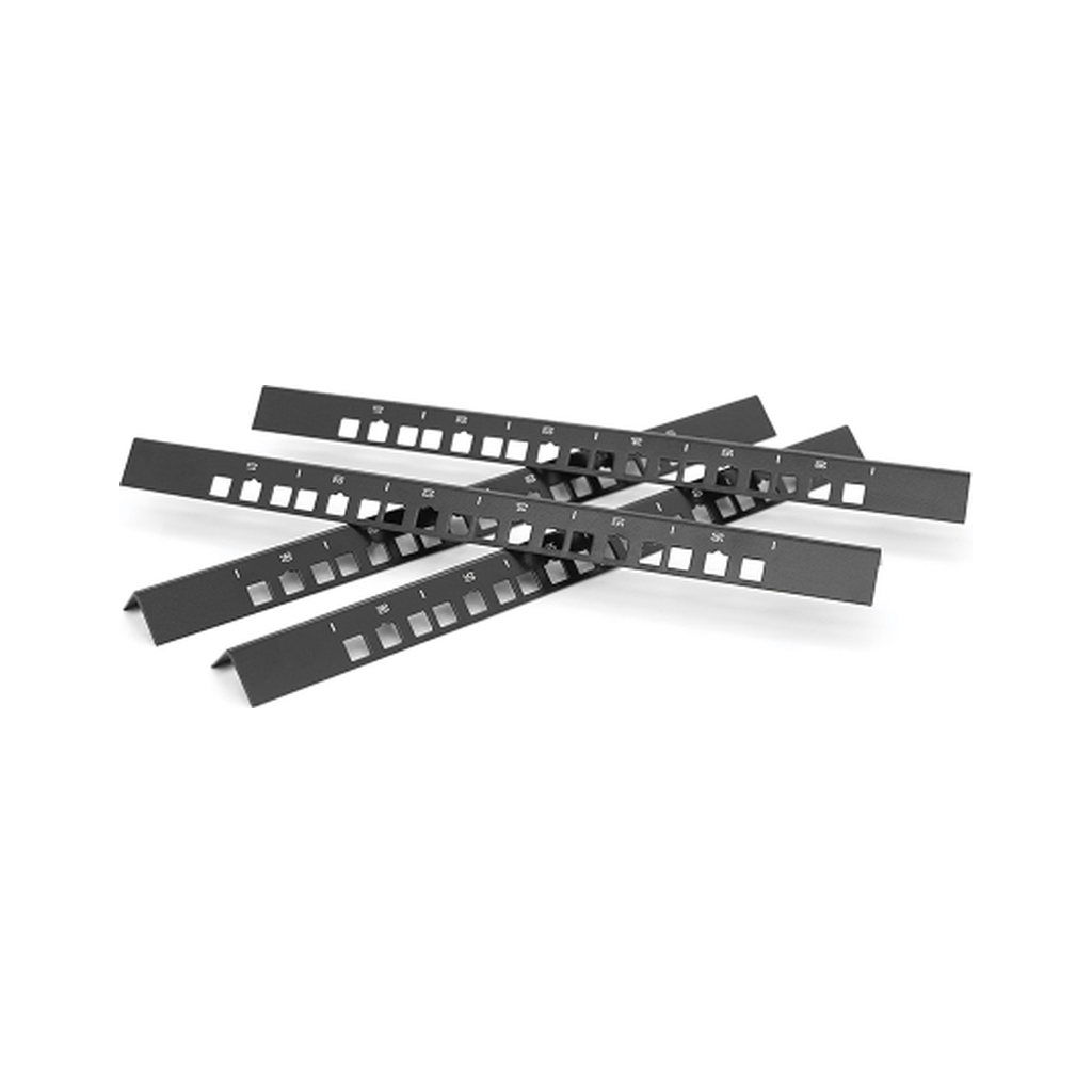 Шафа настінна Merlion 6U 19" 600*350*367 (Ш*Г*В)мм, black (MI3-6306 / 36527) - зображення 4