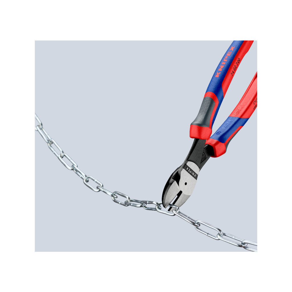 Кусачки KNIPEX бокові посилені 200мм (74 02 200) - изображение 6