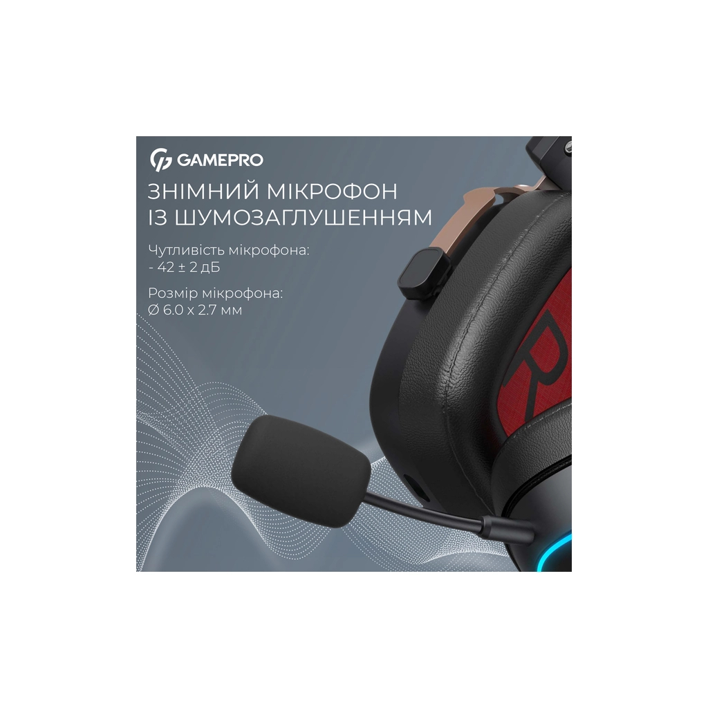 Навушники GamePro Asgard Valkyria RGB Tri-Mod (HSW249B) - зображення 7