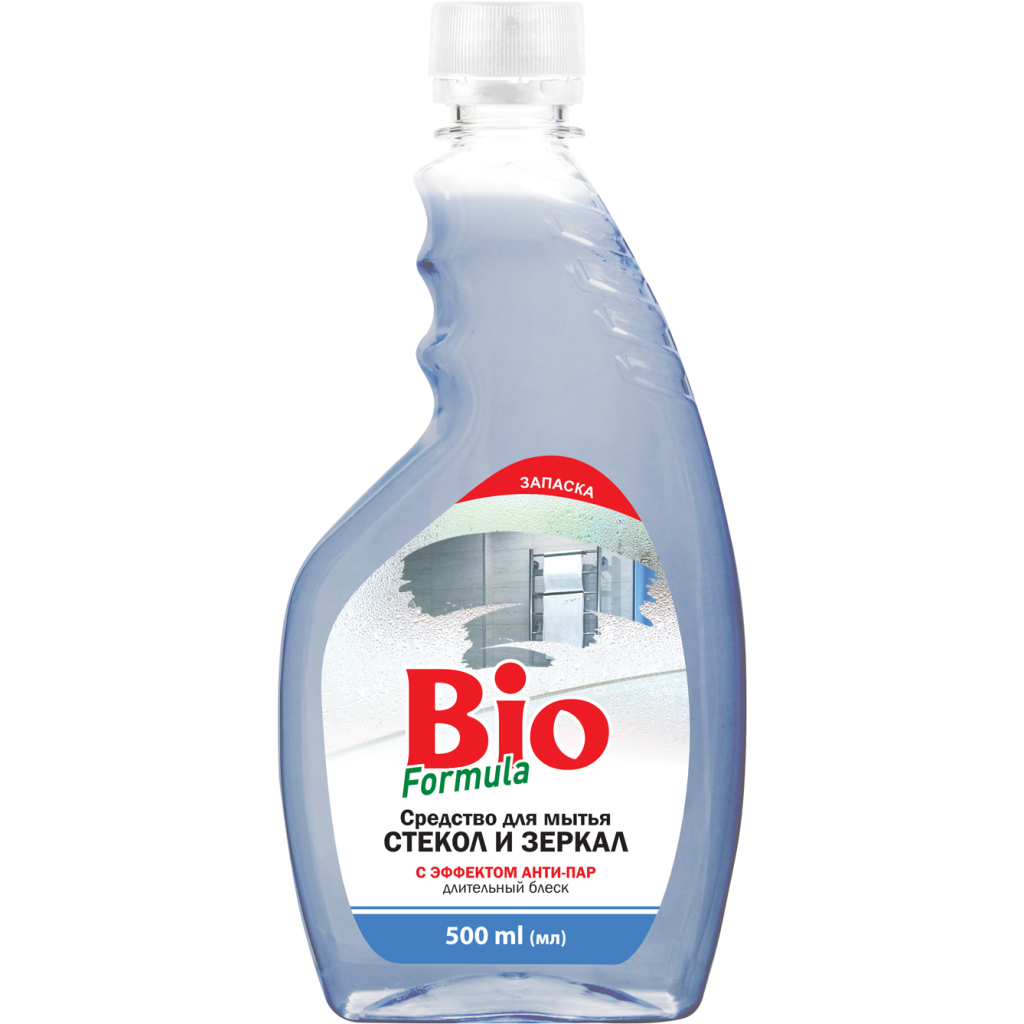 Засіб для миття скла Bio Formula Анти-пара запаска 500 мл (4820168432545) - зображення 1