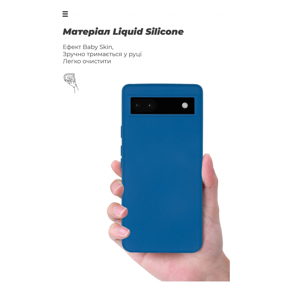 Чохол до мобільного телефона Armorstandart ICON Case Google Pixel 6a Blue (ARM70908) - зображення 7