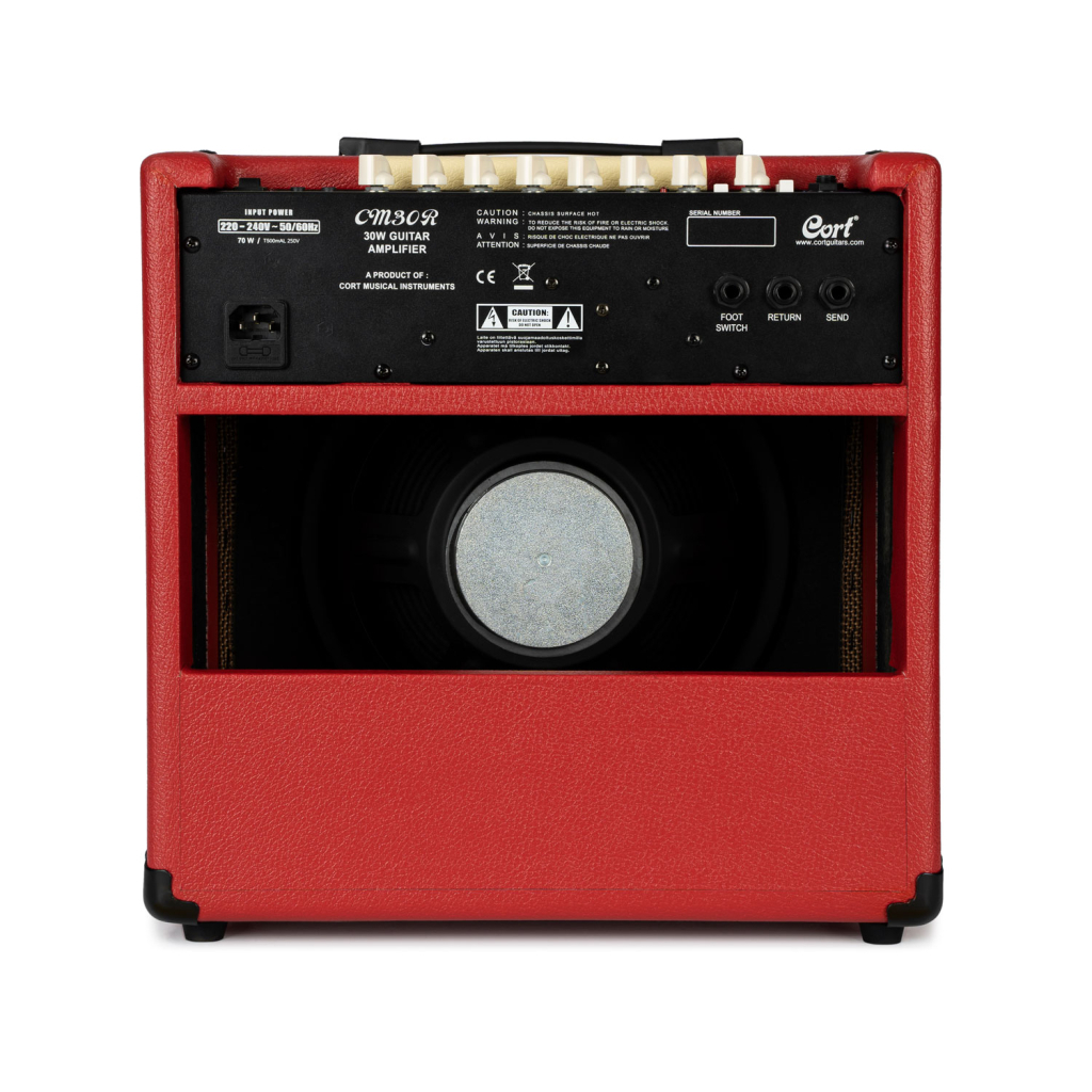 Комбопідсилювач Cort CM30R Dark Red (CM30R DR) - зображення 3