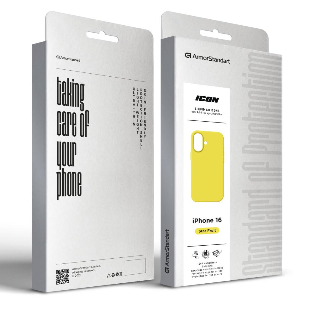 Чохол до мобільного телефона Armorstandart ICON2 MagSafe Apple iPhone 16 Star Fruit (ARM81315) - зображення 10