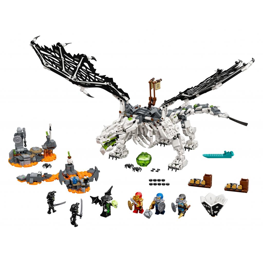 Конструктор LEGO Ninjago Дракон чаклуна-скелета 1016 деталей (71721) - зображення 2