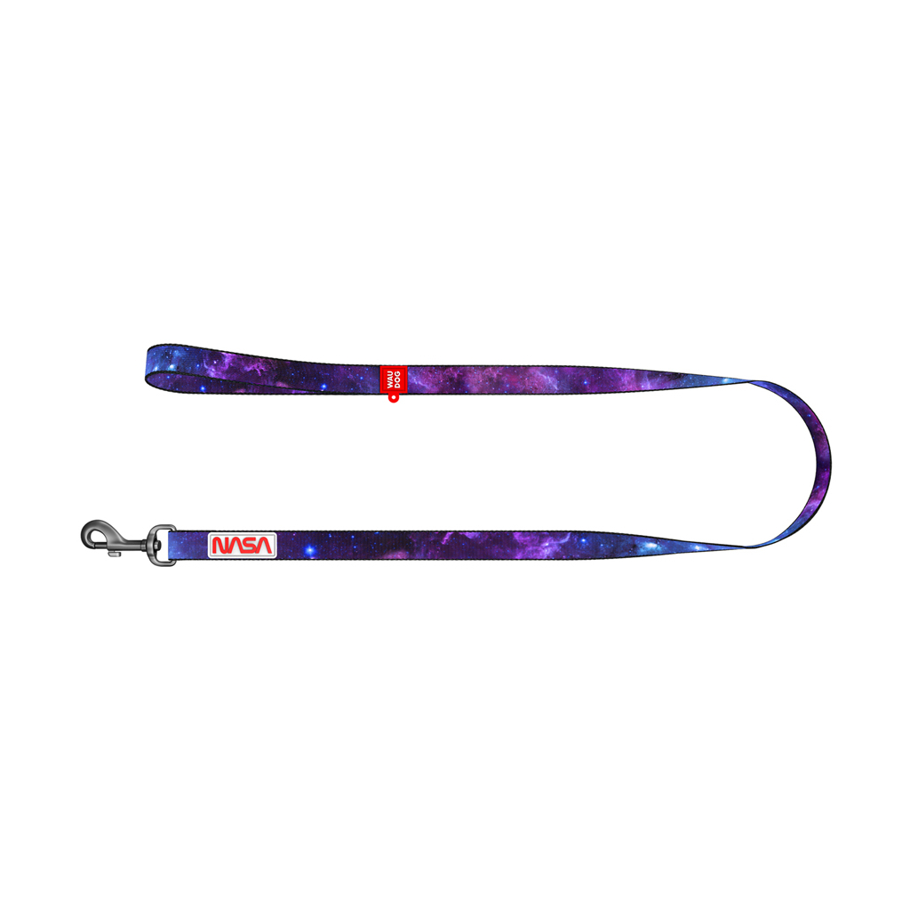 Повідець для собак WAUDOG Nylon "NASA21" L 25 мм х 122 см (4903-0148) - зображення 2