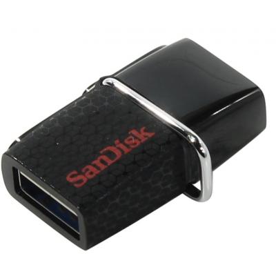 USB флеш накопичувач SanDisk 32GB Ultra Dual Drive OTG Black USB 3.0 (SDDD2-032G-GAM46) - зображення 4