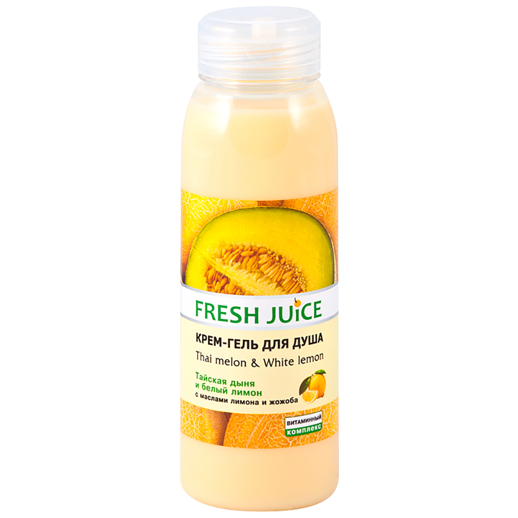 Гель для душу Fresh Juice Thai Melon & White Lemon 300 мл (4823015922978) - зображення 1