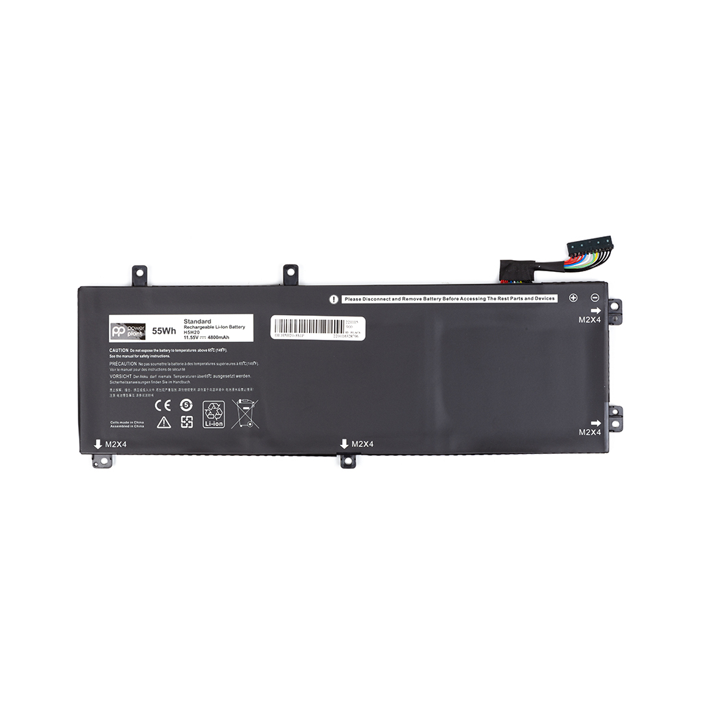 Акумулятор до ноутбука PowerPlant DELL H5H20-3S1P 11.55V 4800mAh (NB441785) - зображення 1
