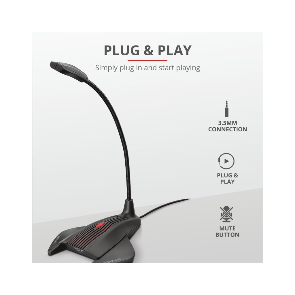 Мікрофон Trust GXT239 Nepa Black (23467) - зображення 6