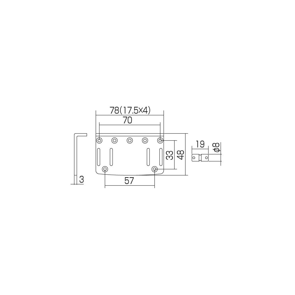 Бридж для гітари Gotoh 203B-4 C - зображення 2