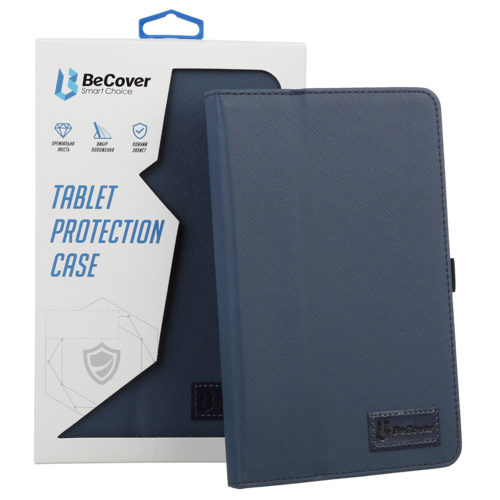 Чохол до планшета BeCover Slimbook Lenovo Tab M10 Plus (3rd Gen)/K10 Pro TB-226 10.61" Deep Blue (707980) - зображення 1