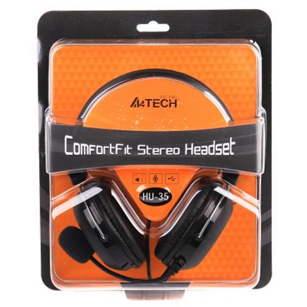 Навушники A4Tech HU-35 Black - зображення 4