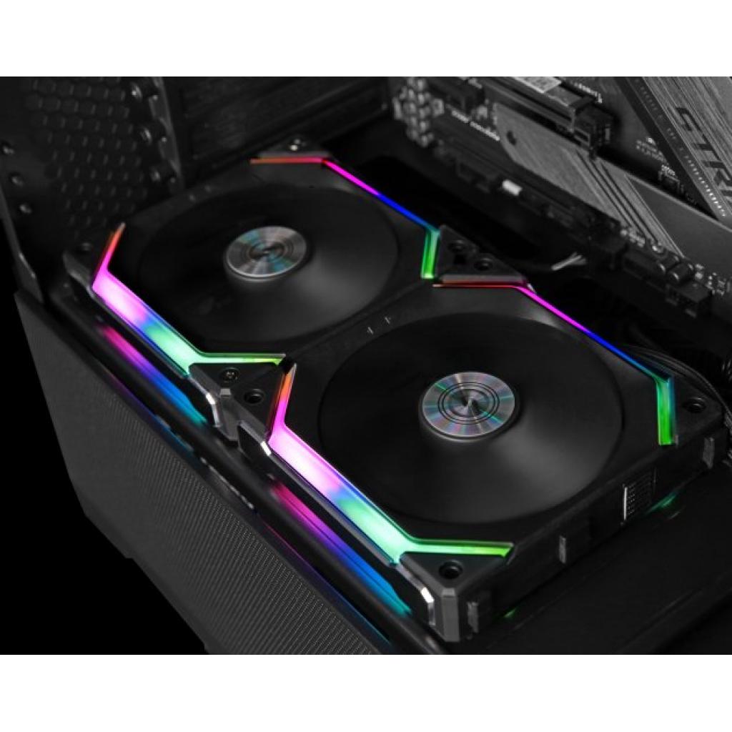 Кулер до корпусу Lian Li Uni Fan SL120-1 Single Black (G99.12UF1B.00) - зображення 7