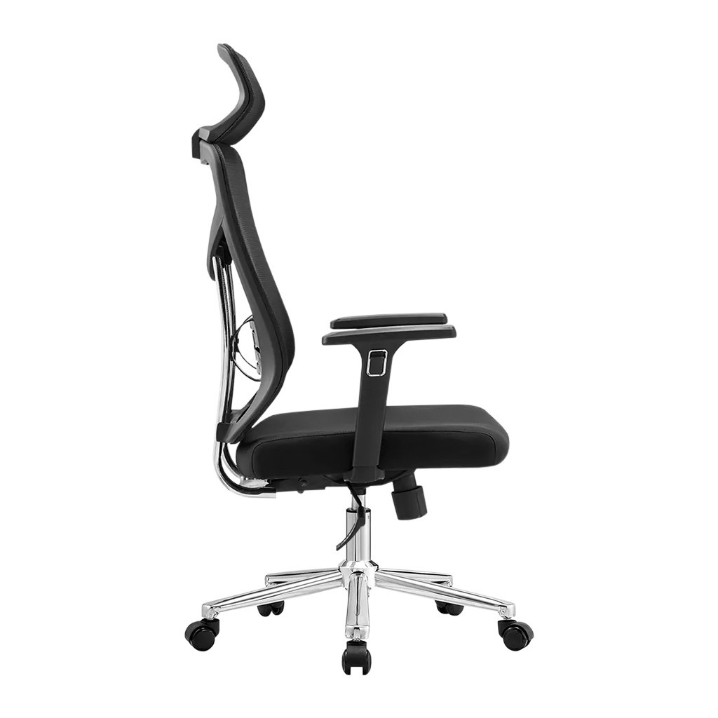 Офісне крісло GT Racer B-912A-S Black - зображення 3