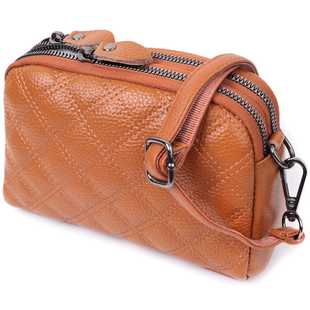 Сумка Vintage Жіноча з натуральної шкіри Руда (22809) - зображення 2