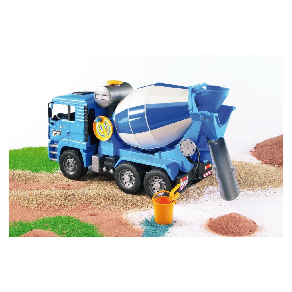 Спецтехніка Bruder Бетоновоз MAN TGA Синій (03710) - зображення 4