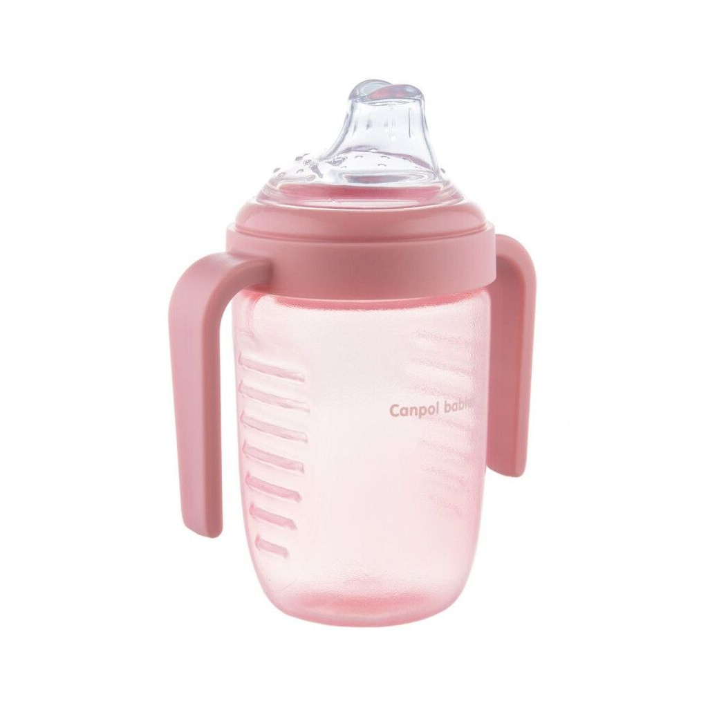 Поїльник-непроливайка Canpol babies з силіконовим носиком 220 мл (56/605) - зображення 2