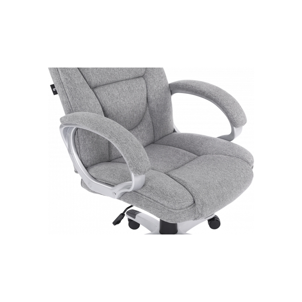 Офісне крісло GT Racer X-2852 Classic Gray (X-2852 Classic Fabric Gray) - зображення 5