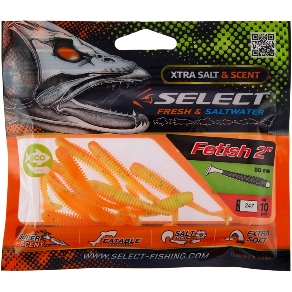 Силікон рибальський Select Fetish 2" 247 (10 шт/уп) (1870.71.16) - зображення 2