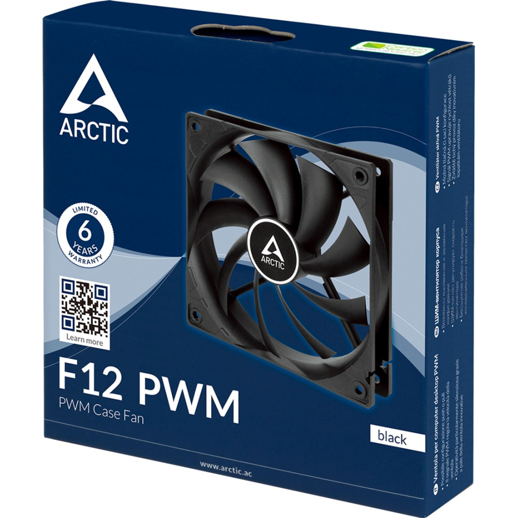 Кулер до корпусу Arctic F12 PWM (ACFAN00203A) - зображення 4