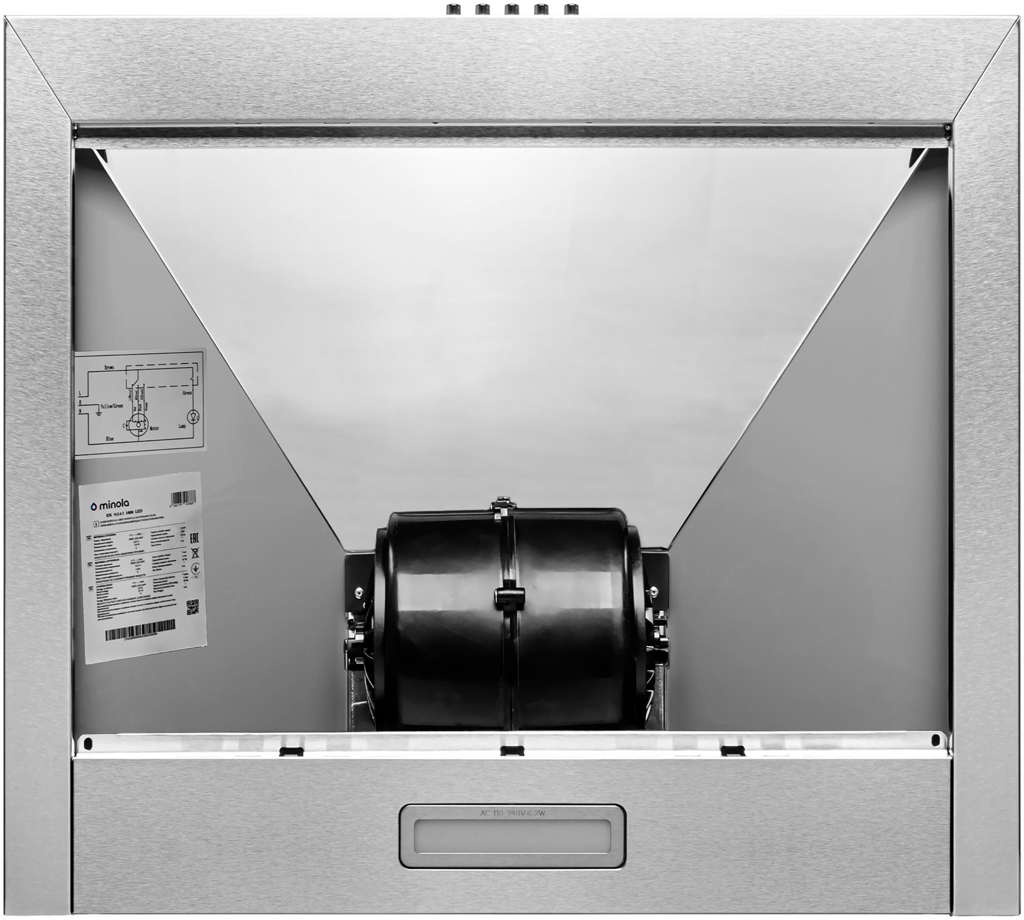 Витяжка Minola HK 5214 I 700 LED - зображення 1